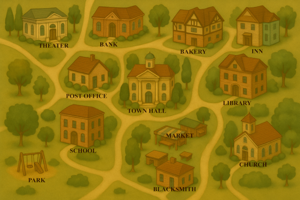 Larkspur Hollow map